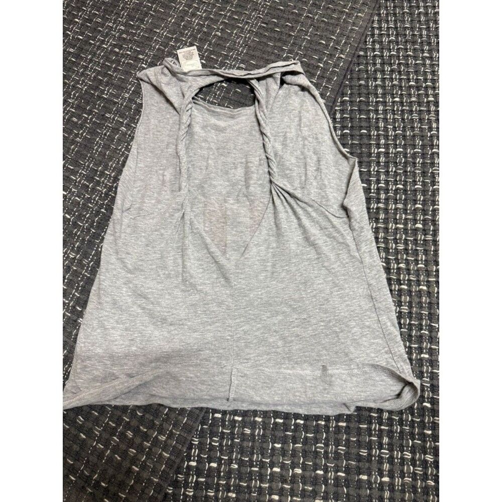 Disney Light Gray Tank Top with Logo Tag - Picture 3 of 3
